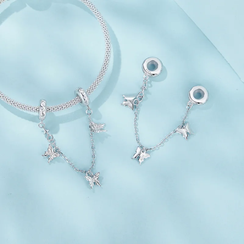 (imagem para) Corrente de segurança PANDORA Estilo Borboleta - SCC2829 - Visualizar 4