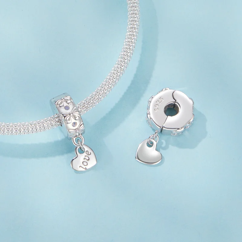 (imagem para) Fivela de gravata borboleta estilo PANDORA - SCC2903 - Visualizar 5