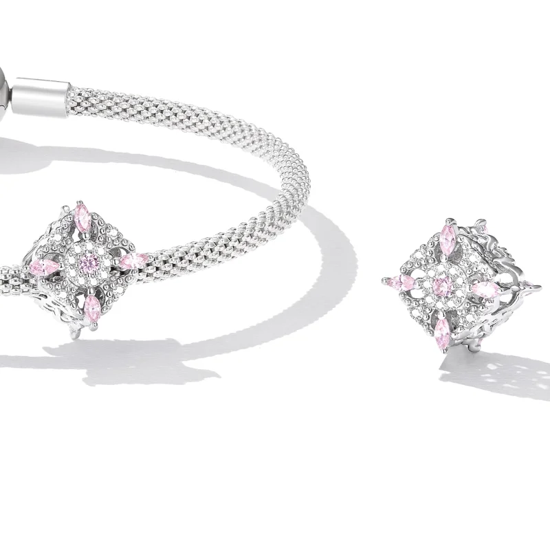 (imagem para) Miçangas com padrão retrô PANDORA Style - BSC617 - Visualizar 4