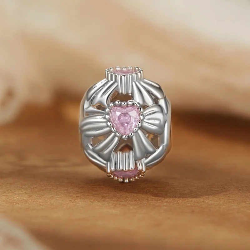 (imagem para) Miçangas de Laço Estilo PANDORA - BSC1056 - Visualizar 2