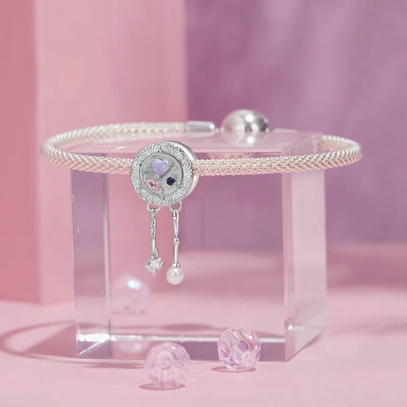 (imagem para) Miçangas de mesa românticas estilo PANDORA - SCC2891 - Visualizar 4