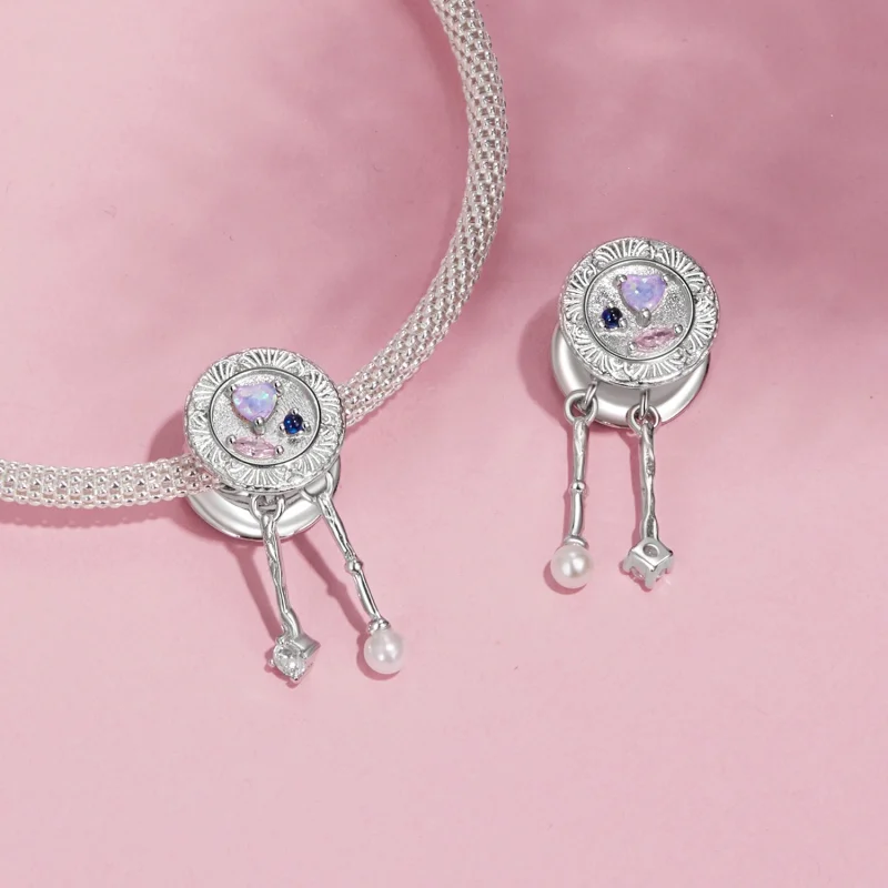 (imagem para) Miçangas de mesa românticas estilo PANDORA - SCC2891 - Visualizar 5