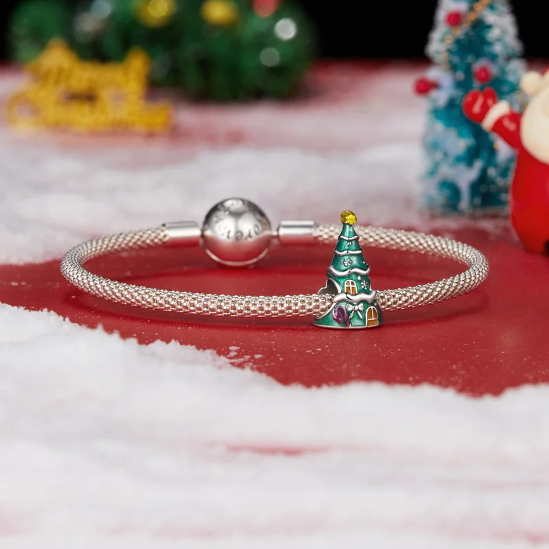 (imagem para) PANDORA Casa de árvore de Natal estilo contas - SCC2916 - Visualizar 5