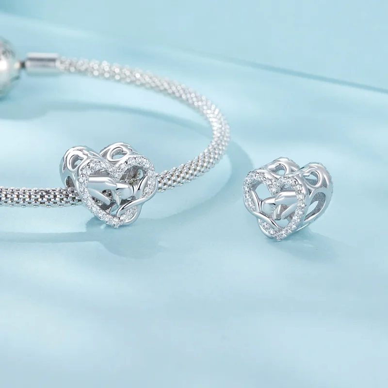 (imagem para) PANDORA Estilo Charm Eterno Amor - SCC2826 - Visualizar 4