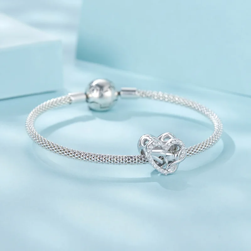 (imagem para) PANDORA Estilo Charm Eterno Amor - SCC2826 - Visualizar 5