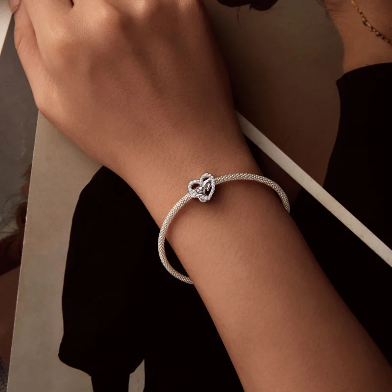 (imagem para) PANDORA Estilo Charm Eterno Amor - SCC2826 - Visualizar 6