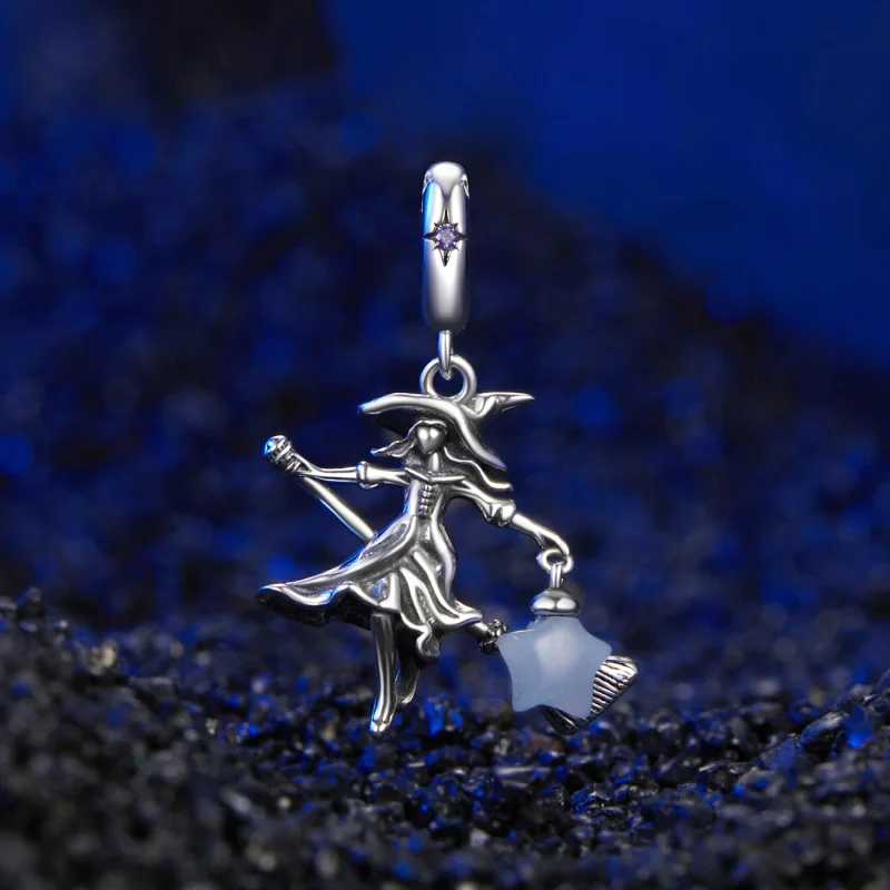 (imagem para) PANDORA Estilo Fada Bruxa Luminosa Pingente - SCC2897 - Visualizar 2