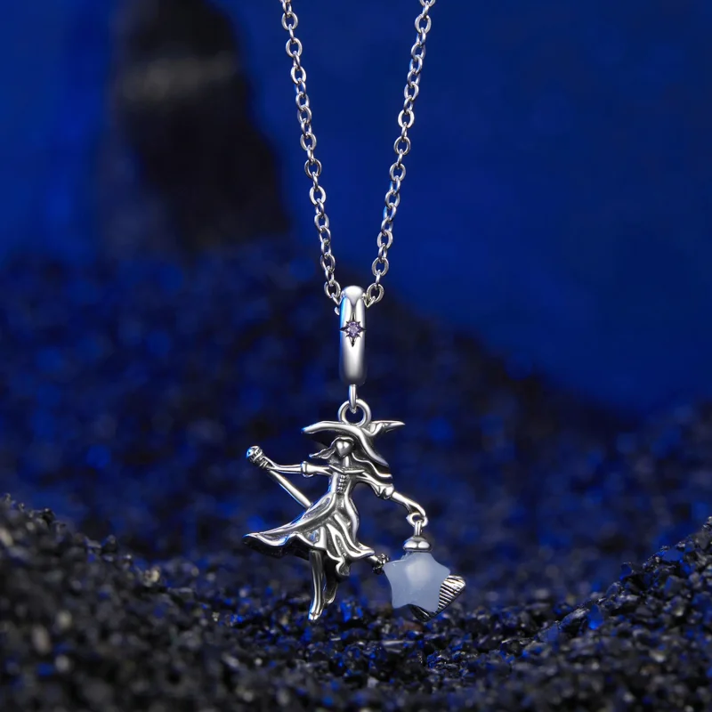 (imagem para) PANDORA Estilo Fada Bruxa Luminosa Pingente - SCC2897 - Visualizar 3
