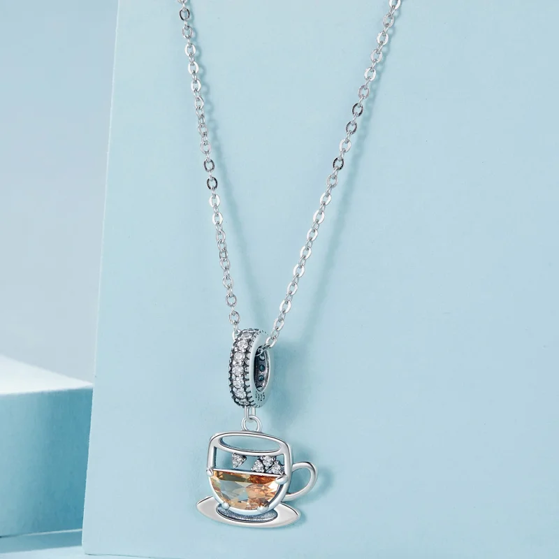 (imagem para) PANDORA Estilo Pingente de Café Interessante - SCC2842 - Visualizar 3