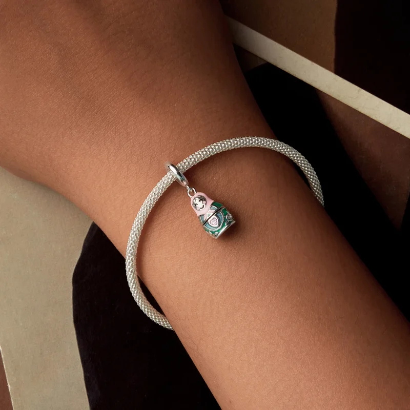 (imagem para) PANDORA Estilo Pêndulo Boneca Russa - SCC2901 - Visualizar 5