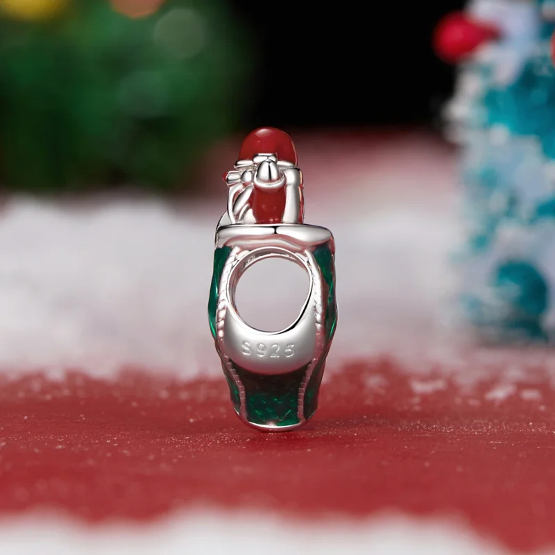 (imagem para) PANDORA Meia de Natal Estilo Miçangas - SCC2915 - Visualizar 3