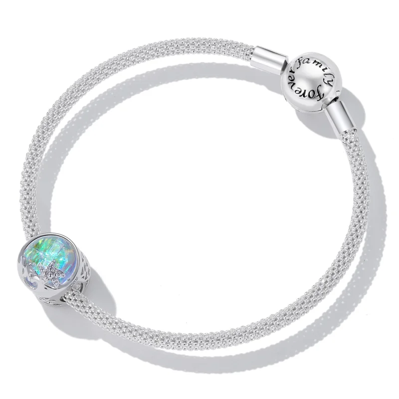 (imagem para) PANDORA Style Miçangas de Onda da Praia - BSC605 - Visualizar 5