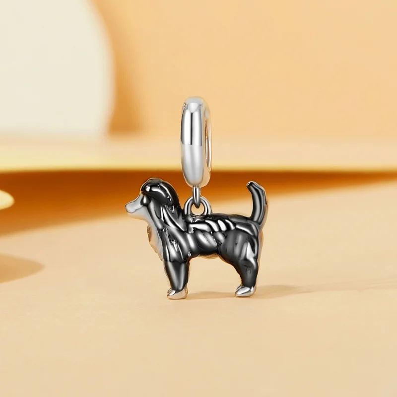 (imagem para) Pingente Border Collie Estilo PANDORA - SCC2836 - Visualizar 2