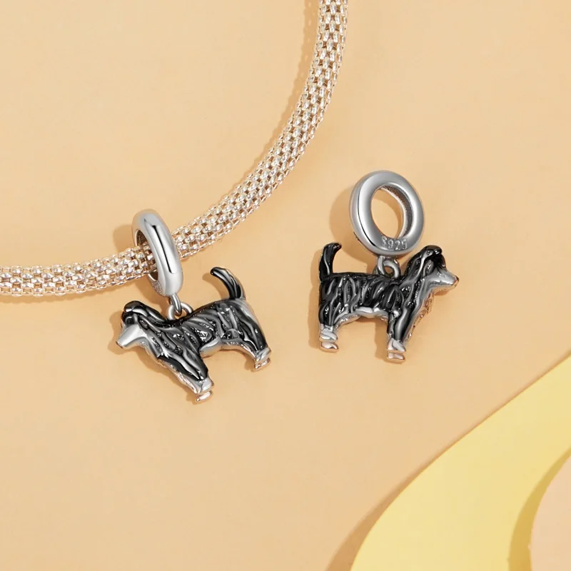 (imagem para) Pingente Border Collie Estilo PANDORA - SCC2836 - Visualizar 4