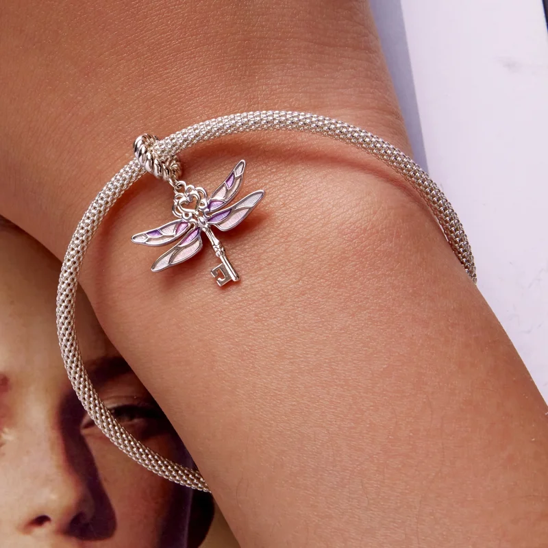 (imagem para) Pingente Chave de Libélula Estilo PANDORA - BSC603 - Visualizar 6