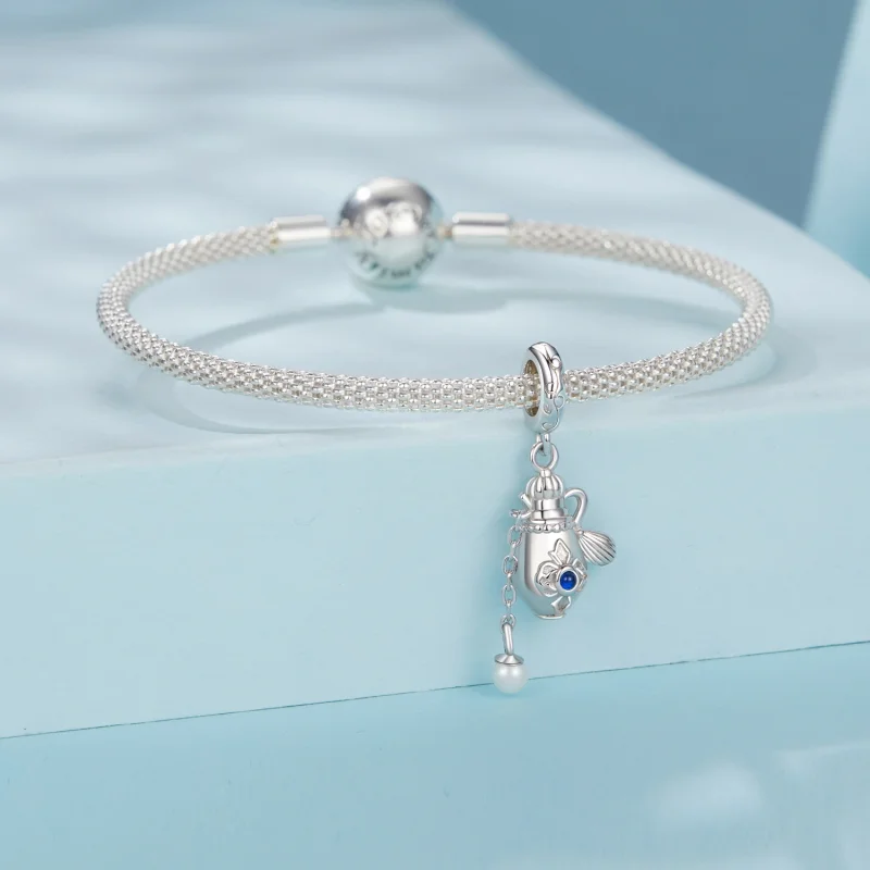 (imagem para) Pingente de Frasco de Perfume Vintage Estilo PANDORA - SCC2912 - Visualizar 3