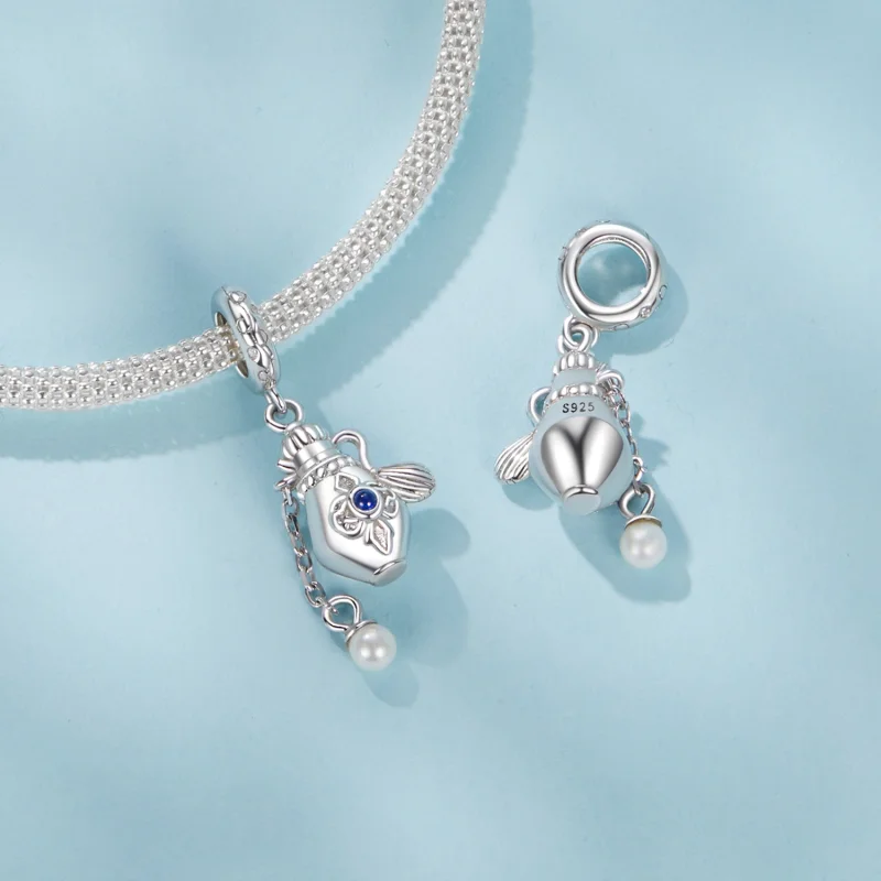 (imagem para) Pingente de Frasco de Perfume Vintage Estilo PANDORA - SCC2912 - Visualizar 4