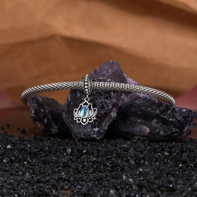 (imagem para) Pingente Estilo PANDORA Lótus - SCC2847 - Visualizar 3