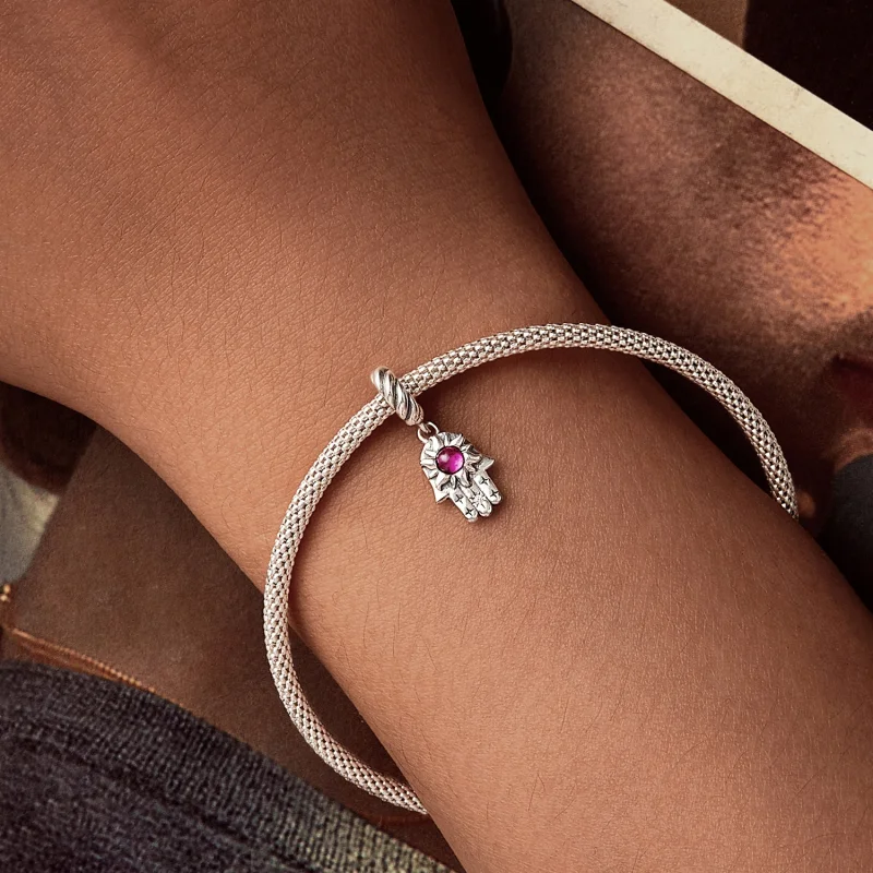 (imagem para) Pingente Mão de Fátima Estilo PANDORA - SCC2848 - Visualizar 6