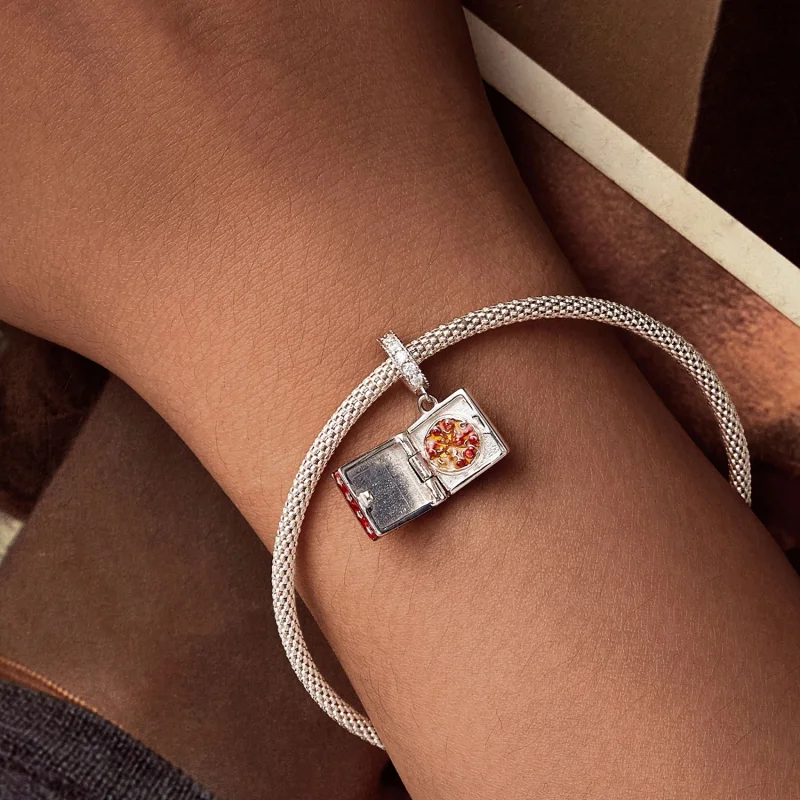 (imagem para) Pingente Pizza Divertido Estilo PANDORA - SCC2841 - Visualizar 9