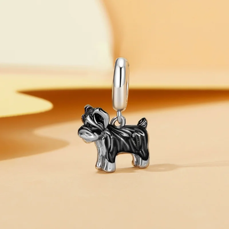 (imagem para) Pingente Schnauzer Estilo PANDORA - SCC2835 - Visualizar 2