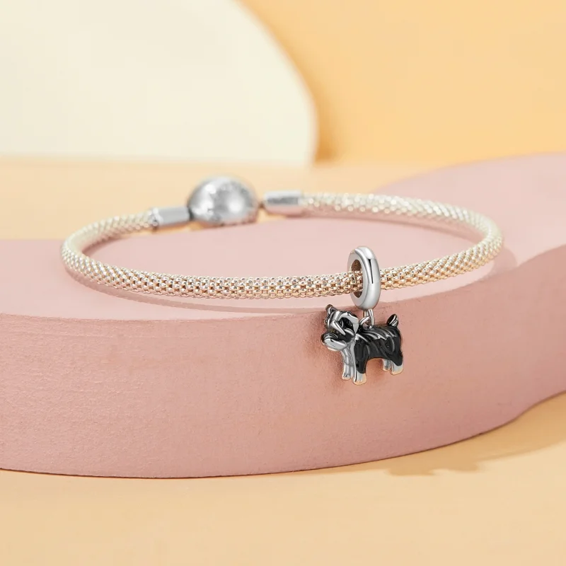 (imagem para) Pingente Schnauzer Estilo PANDORA - SCC2835 - Visualizar 3