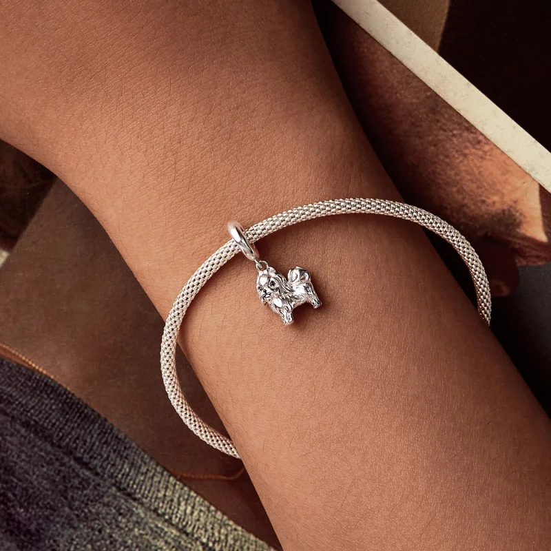 (imagem para) Pingente Shih Tzu Estilo PANDORA - SCC2834 - Visualizar 6