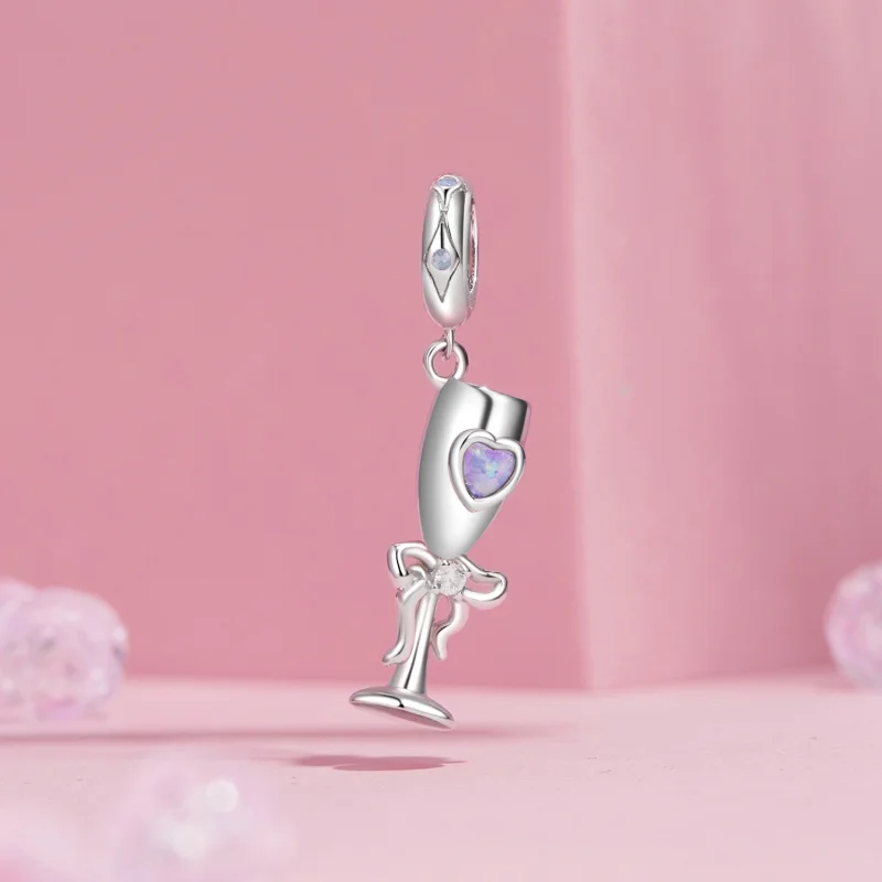 (imagem para) PINGENTE TAÇA VINTAGE ESTILO PANDORA - SCC2889 - Visualizar 2