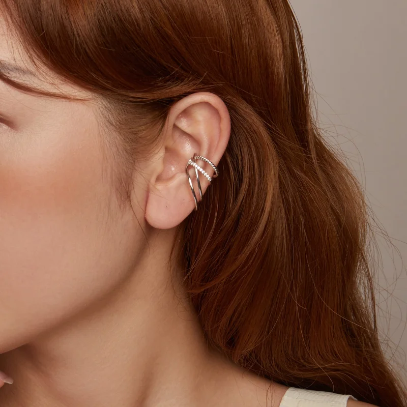 (imagem para) PULSEIRA DE OUVIDO MULTICAMADAS ESTILO PANDORA - BSE1063 - Visualizar 9