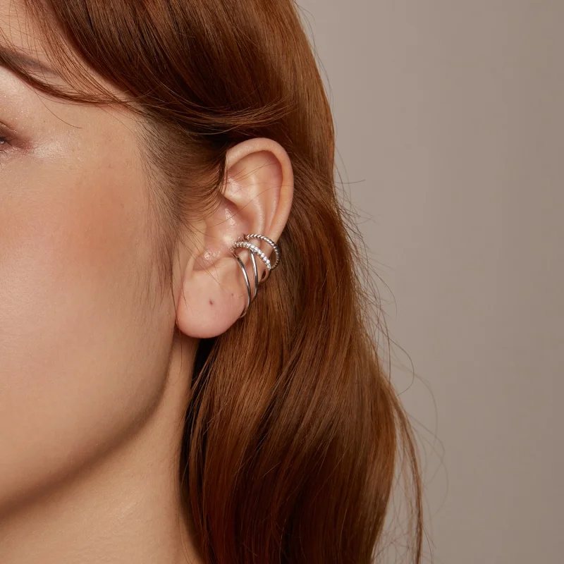 (imagem para) PULSEIRA DE OUVIDO MULTICAMADAS ESTILO PANDORA - BSE1063 - Visualizar 10