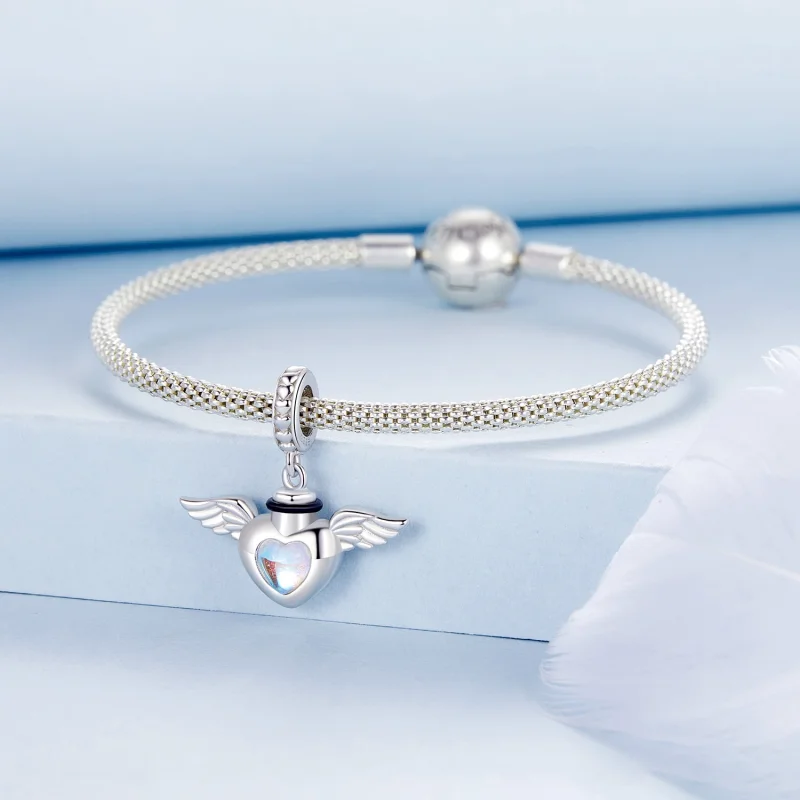 (imagem para) Urna Memorial para Pets em Estilo PANDORA - Pingente BSC1036 - Visualizar 3