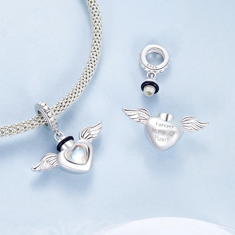 (imagem para) Urna Memorial para Pets em Estilo PANDORA - Pingente BSC1036 - Visualizar 4