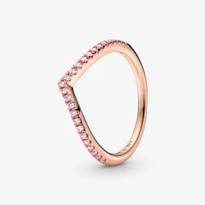 (imagem para) Anel Pandora Timeless Wish Sparkling Pink - 186316C02