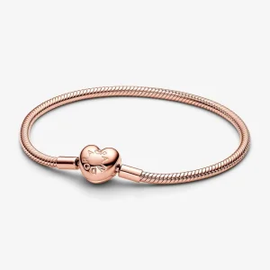 (imagem para) Bracelete Pandora Moments de Cobra com Fivela de Coração - 583050C00