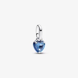 (imagem para) Charm Mini Pingente Coração Chakra Azul Pandora ME - 793042C02