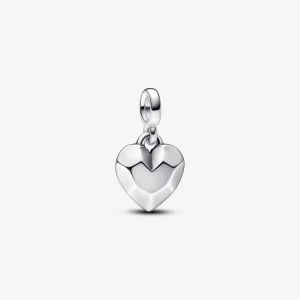 (imagem para) Charm Mini Pingente Coração Facetado Pandora ME - 792305C00
