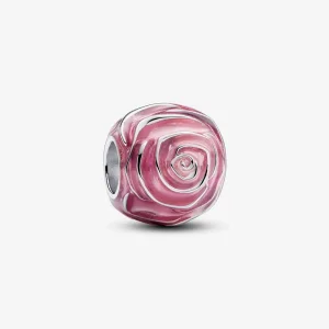 (imagem para) Charm Pandora Rosa Pink em Flor - 793212C01