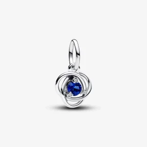 (imagem para) Charm Pandora Setembro Círculo Eternidade Azul Pingente - 793125C09