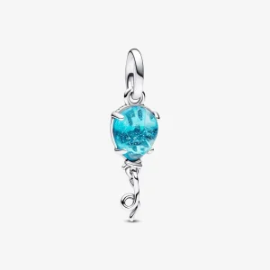 (imagem para) Charm Pingente de Balão em Vidro Murano Azul da Pandora - 792792C01