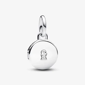 (imagem para) Charm Pingente Medalhão do Amor Abrível e Gravável Pandora - 793066C01