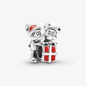 (imagem para) Charm Presente do Mickey Mouse e Minnie Mouse da Disney Pandora - 799194C01