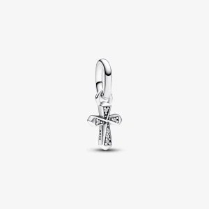 (imagem para) Pandora ME Sparkling Cross Mini Dangle Charm - 793044C01