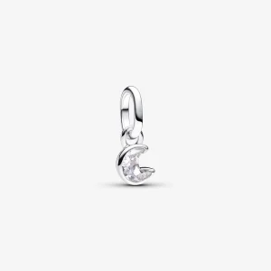 (imagem para) Pandora ME Sparkling Moon Mini Dangle Charm - 793364C01