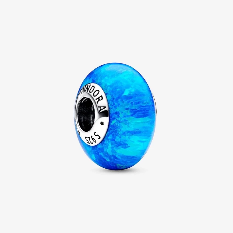(imagem para) Pandora Opalescent Oceano Azul Profundo Charm - 791691C02