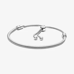 (imagem para) Pulseira de Corrediça com Corrente Cobra Pandora Moments - 599652C01