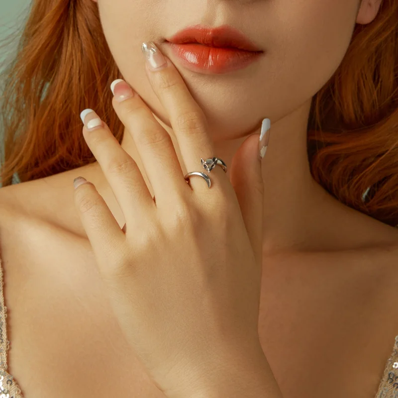 (imagem para) Anel Aberto de Raposa PANDORA Style - SCR1066-E - Visualizar 3