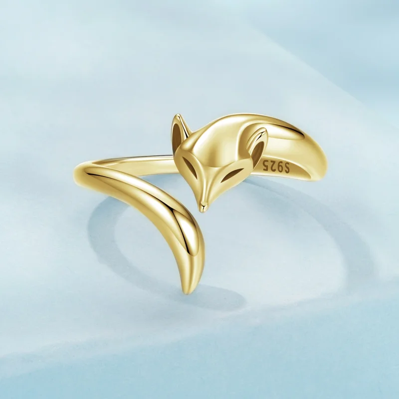 (imagem para) Anel Aberto de Raposa PANDORA Style - SCR1066-E - Visualizar 4