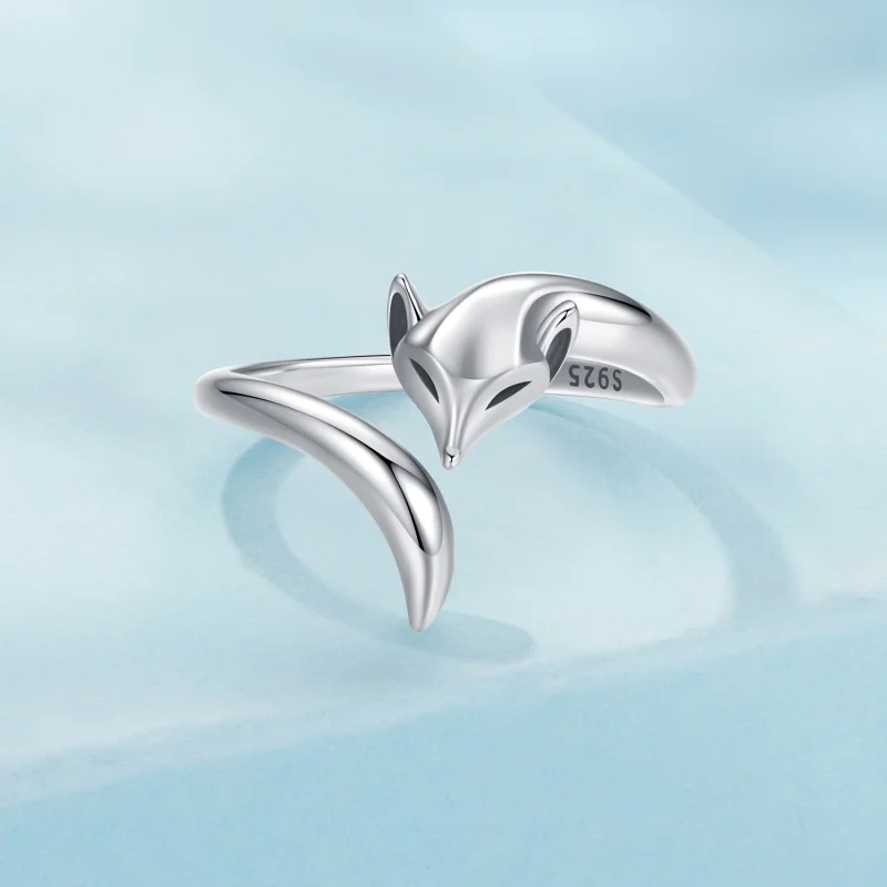(imagem para) Anel Aberto de Raposa PANDORA Style - SCR1066-E - Visualizar 5