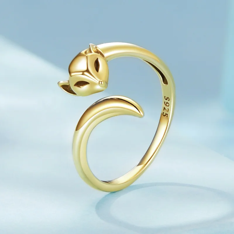 (imagem para) Anel Aberto de Raposa PANDORA Style - SCR1066-E - Visualizar 6