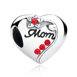 Charm Mamãe coração life Pandora - SCC004 Charm Mamãe coração life Pandora - SCC004